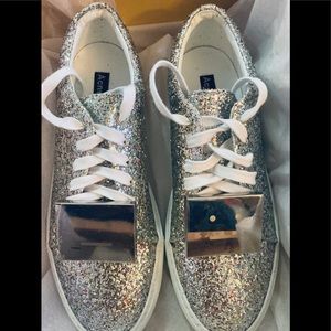 🆕Acne studios Adriana glitter sneaker 40